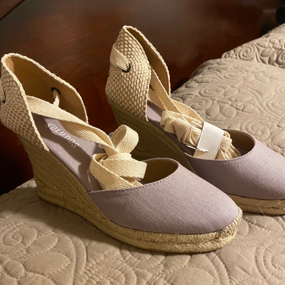 Soludos Espadrille Wedges brand new